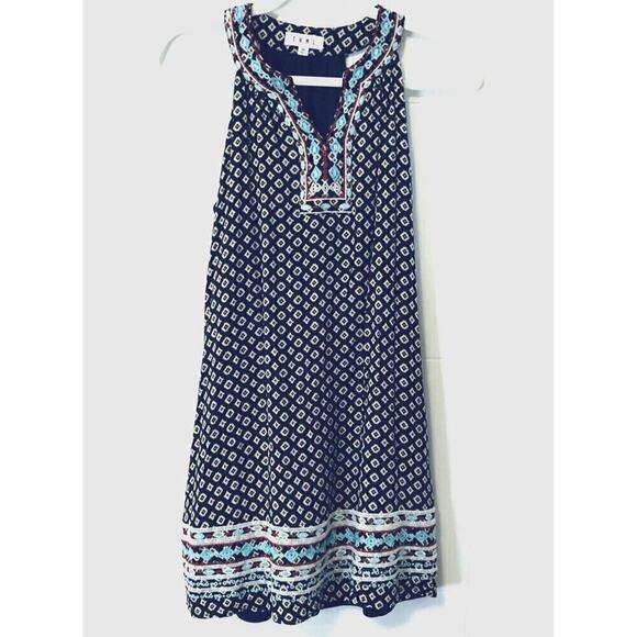 THML Embroidered Sleeveless Lined Mini Dress Size XS - Picture 2 of 7